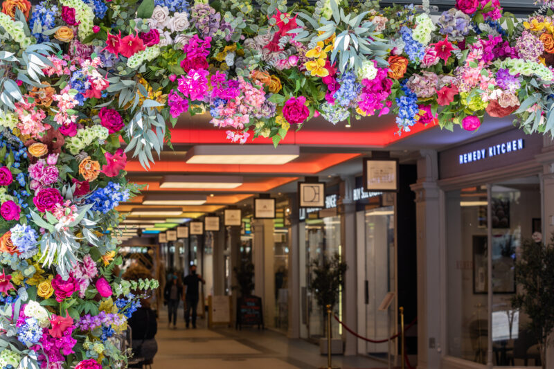 City Centre football blooms at The Manchester Flower Show - CityCo